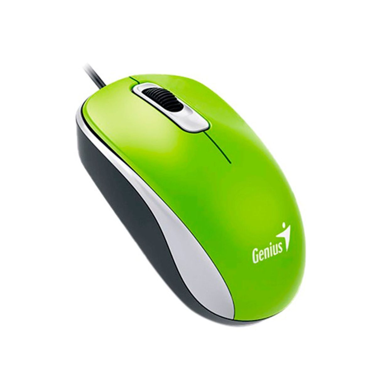GENIUS - MOUSE GENIUS DX-110 USB OPTICO 1000 DPI COLOR VERDE PN31010116105
