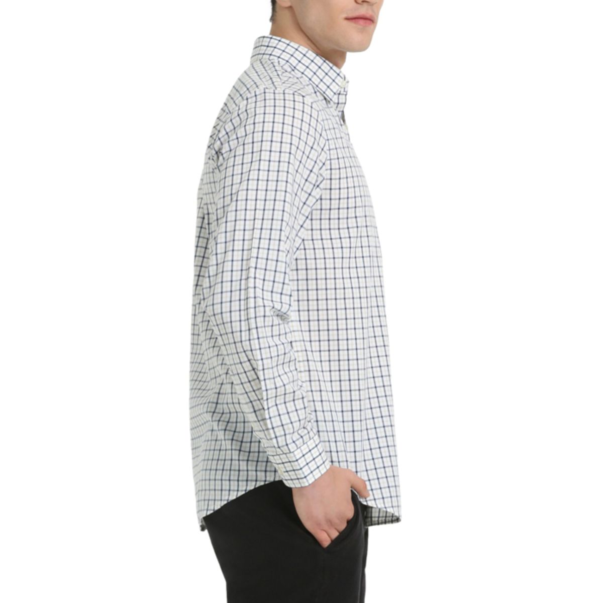 DOCKERS - Camisa Hombre Stain Defender Classic Fit Blanco Dockers