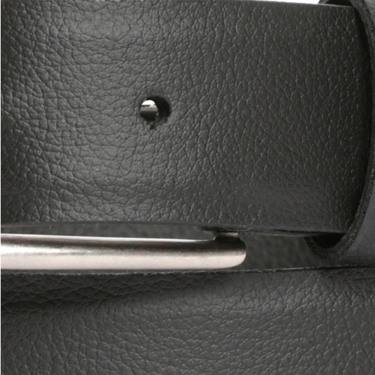 DOCKERS - Correa Hombre Cuero de Nopal Negro Dockers