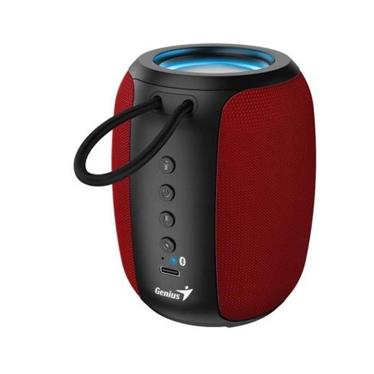 GENIUS - Parlante Genius Sp-915bt Bluetooth 5w 6h Mic Ai Copilot Rgb BlackRed