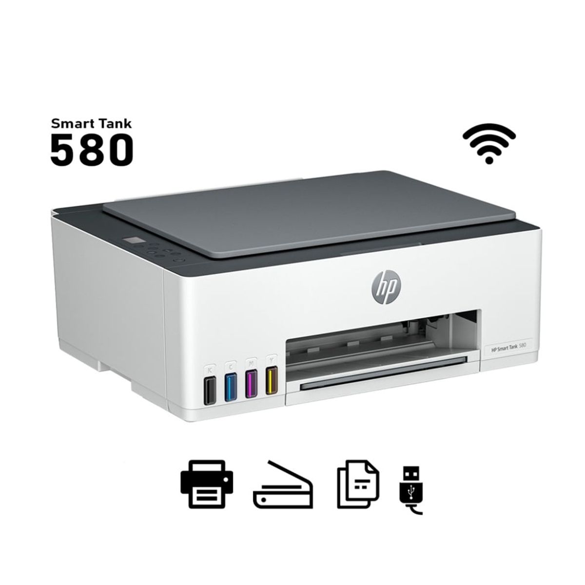 HP - Impresora HP Smart Tank 580