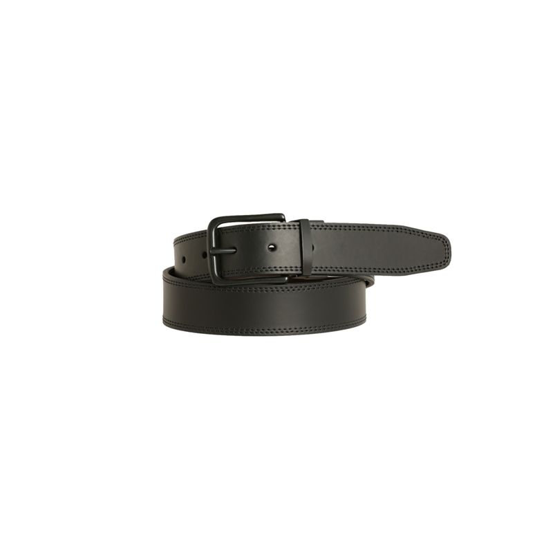 DOCKERS - Correa Hombre Reversible 100% Cuero Negro Dockers