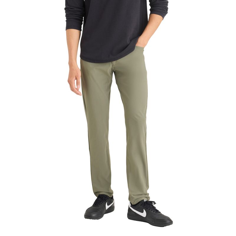 DOCKERS - Pantalón Hombre Go Airweave 5-Pocket Slim Fit Verde Dockers