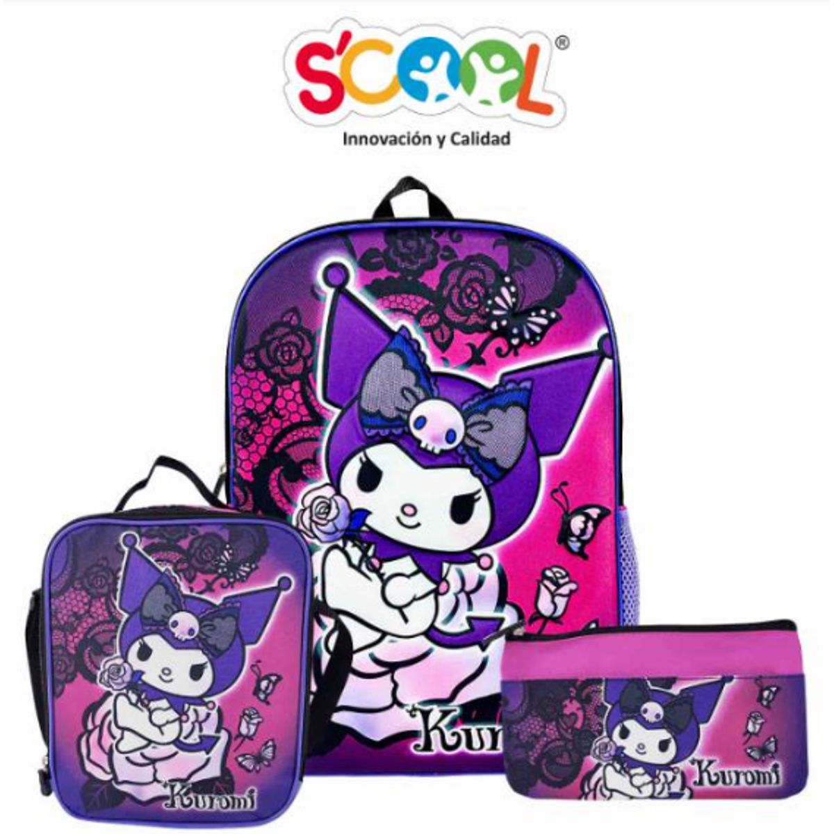 Set Mochila+Lonchera+Cartuchera, marca GENERICO - Foto Principal