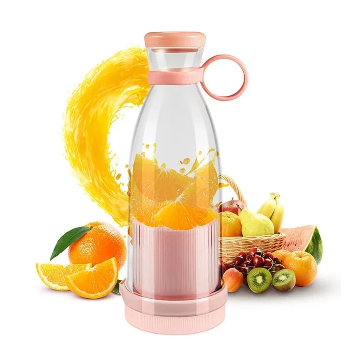 GENERICO - MINI LICUADORA PORTATIL RECARGABLE CON USB COLOR VERDE