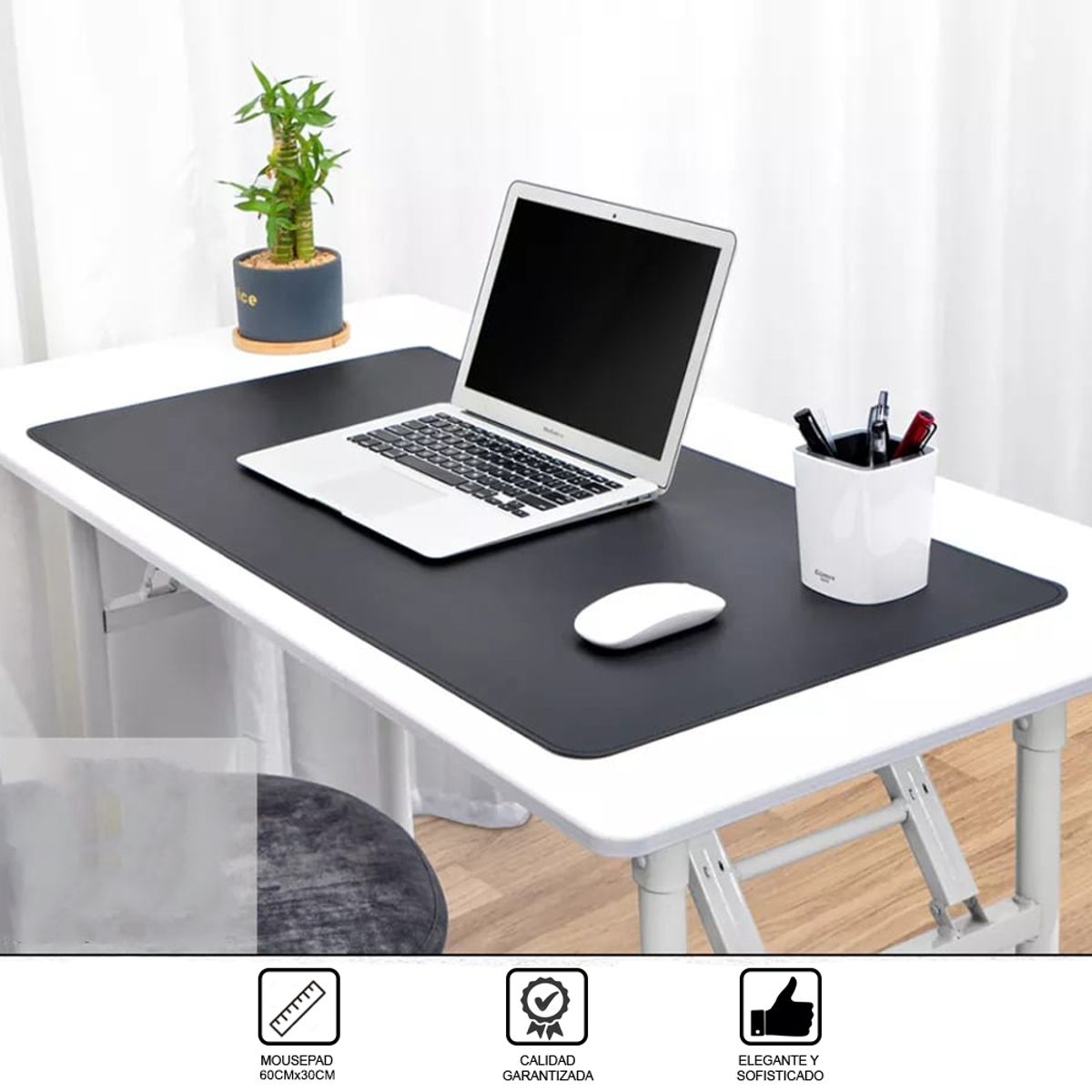 DREIZT - Mousepad para Escritorio Dreizt Negro XL