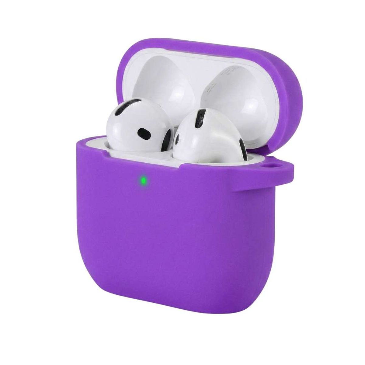 GENERICO - Case Protector de Silicona para Audífonos Apple Airpods 4 gen Lila