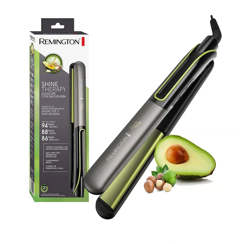 REMINGTON - Plancha Alisador Shine Therapy Palta