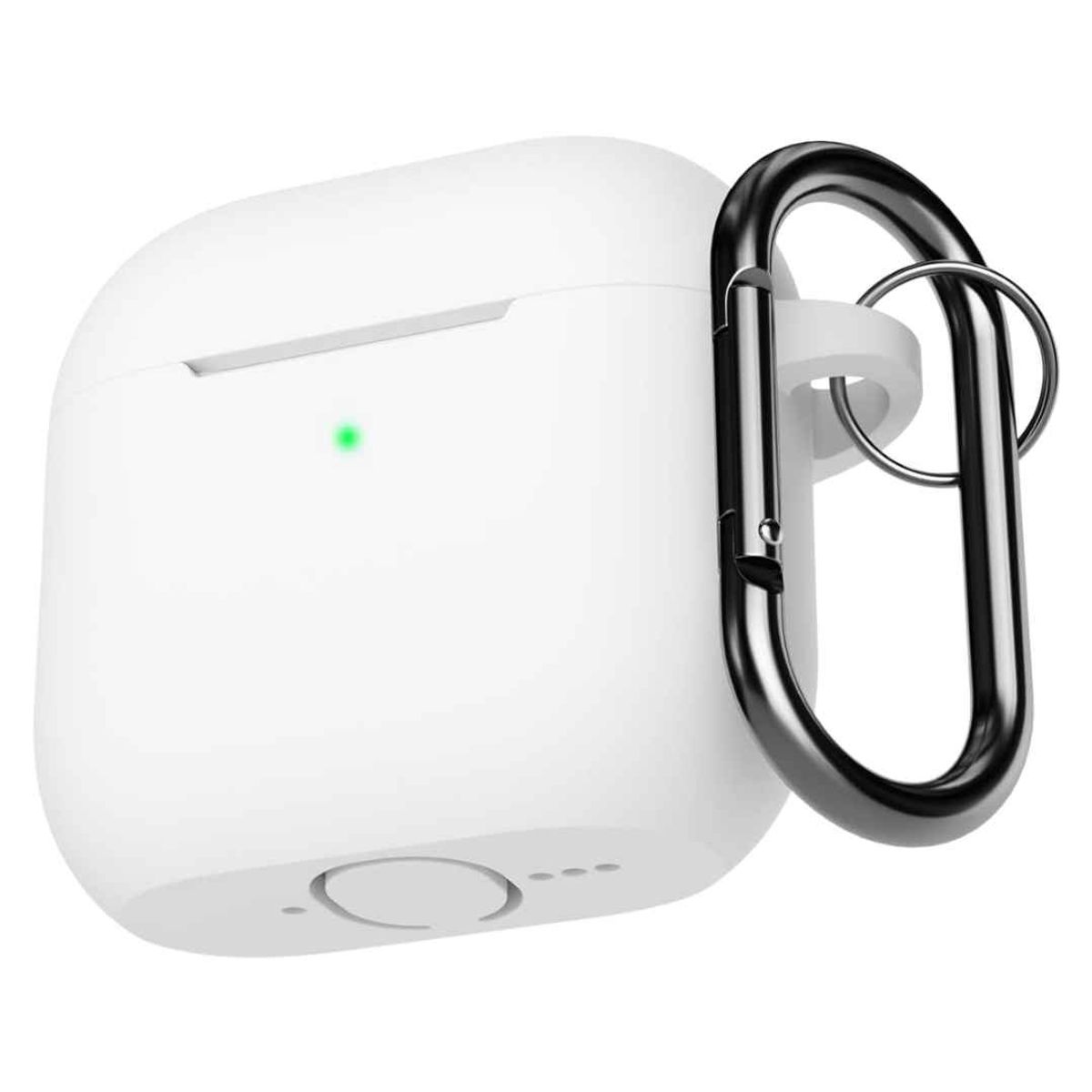 GENERICO - Case Protector de Silicona para Audífonos Apple Airpods 4 gen Blanco