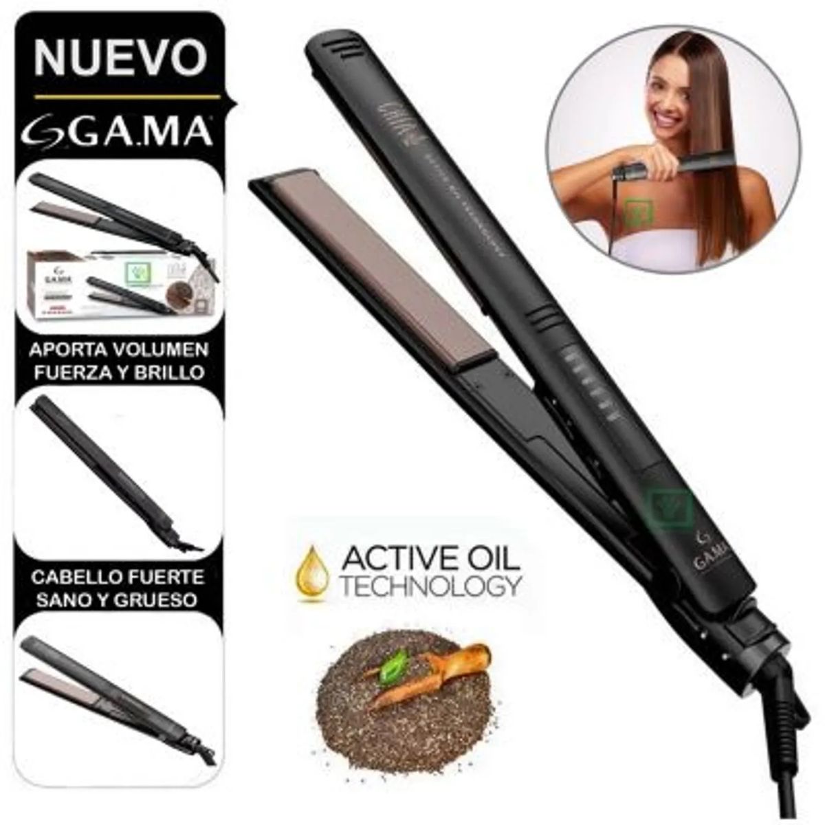 GAMA - Plancha Alisadora Gama Elegance Led Chía  BECHS0000002568