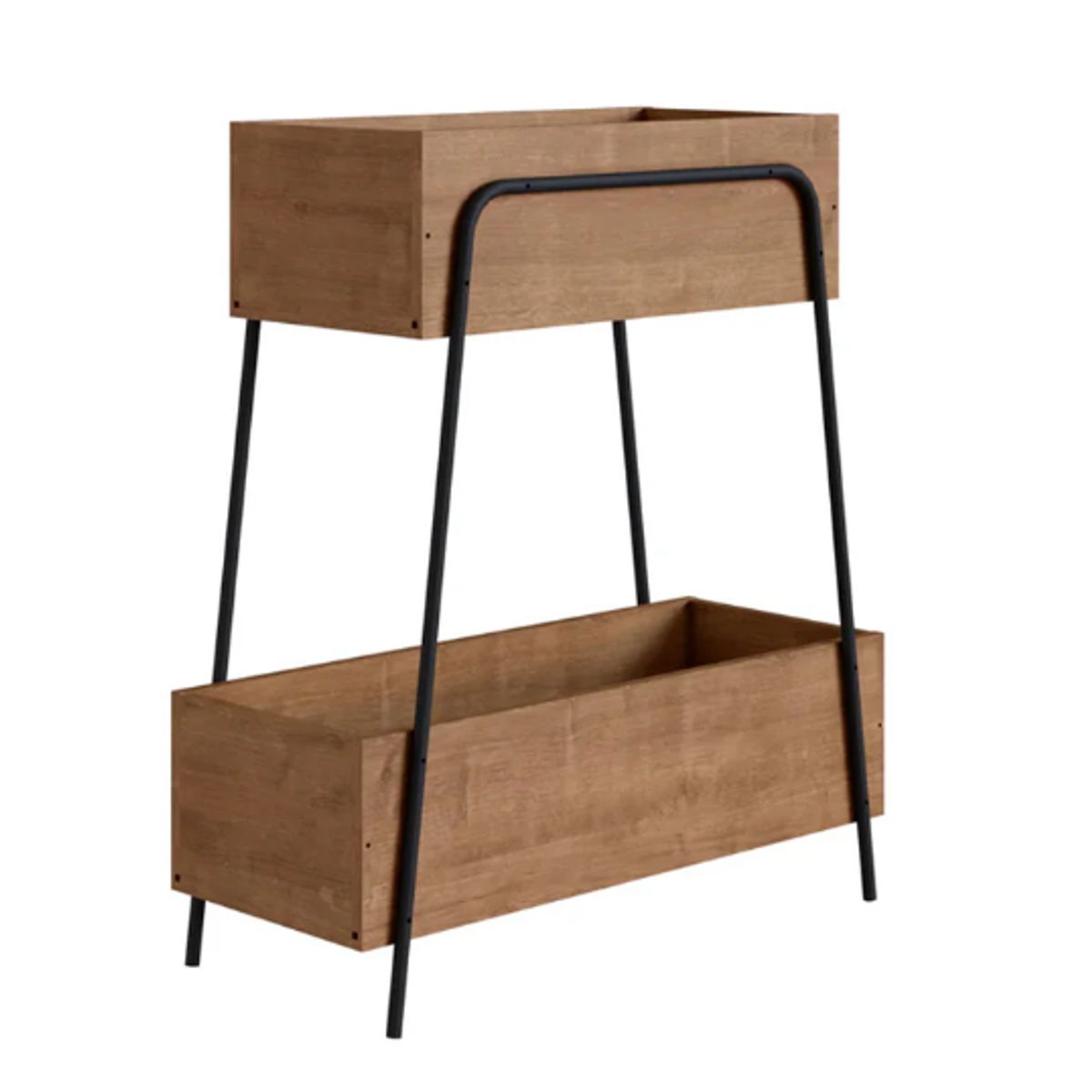 NACION MUEBLES - ORGANIZADOR NACION MUEBLES RAMPOU COLOR MADERA