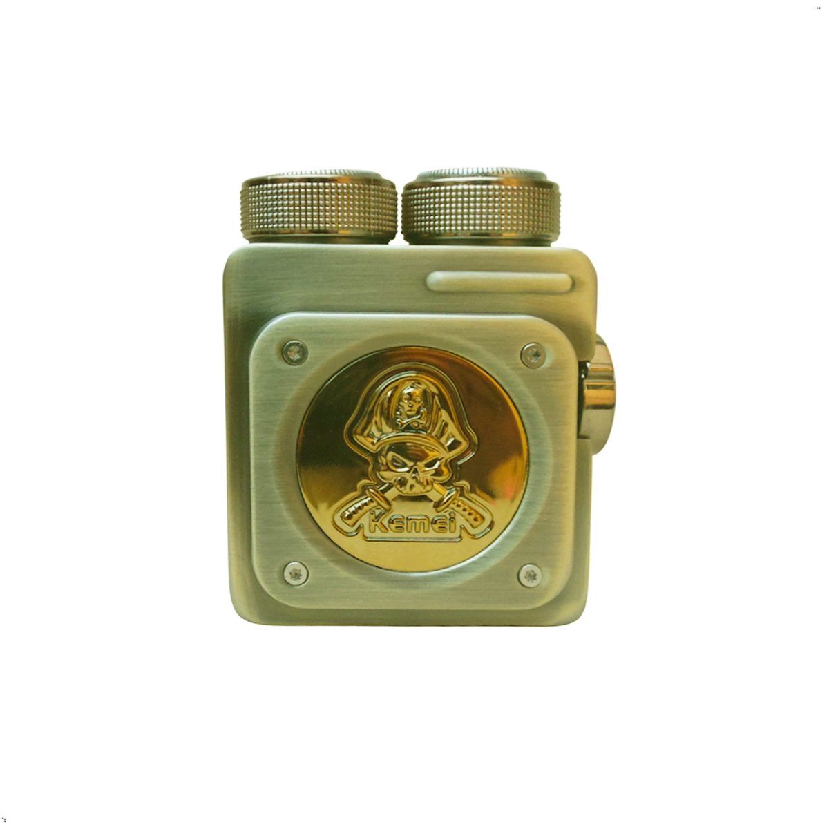 KEMEI - Maquina Afeitadora Shaver Kemei KM 1318 Dorado Inalambrico