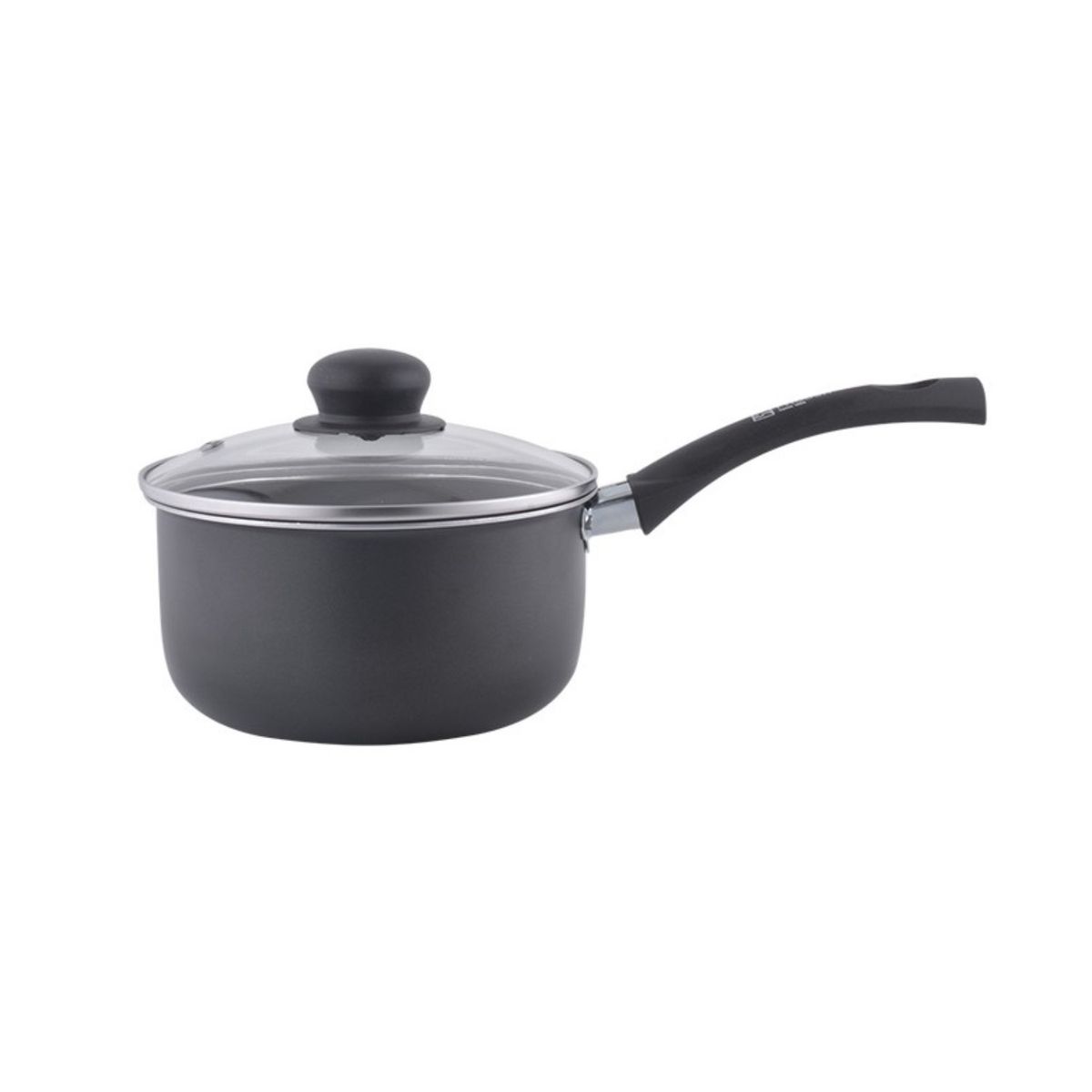 FACUSA - Juego de Ollas Nova Antiadherente con Tapa de Vidrio x7 Facusa