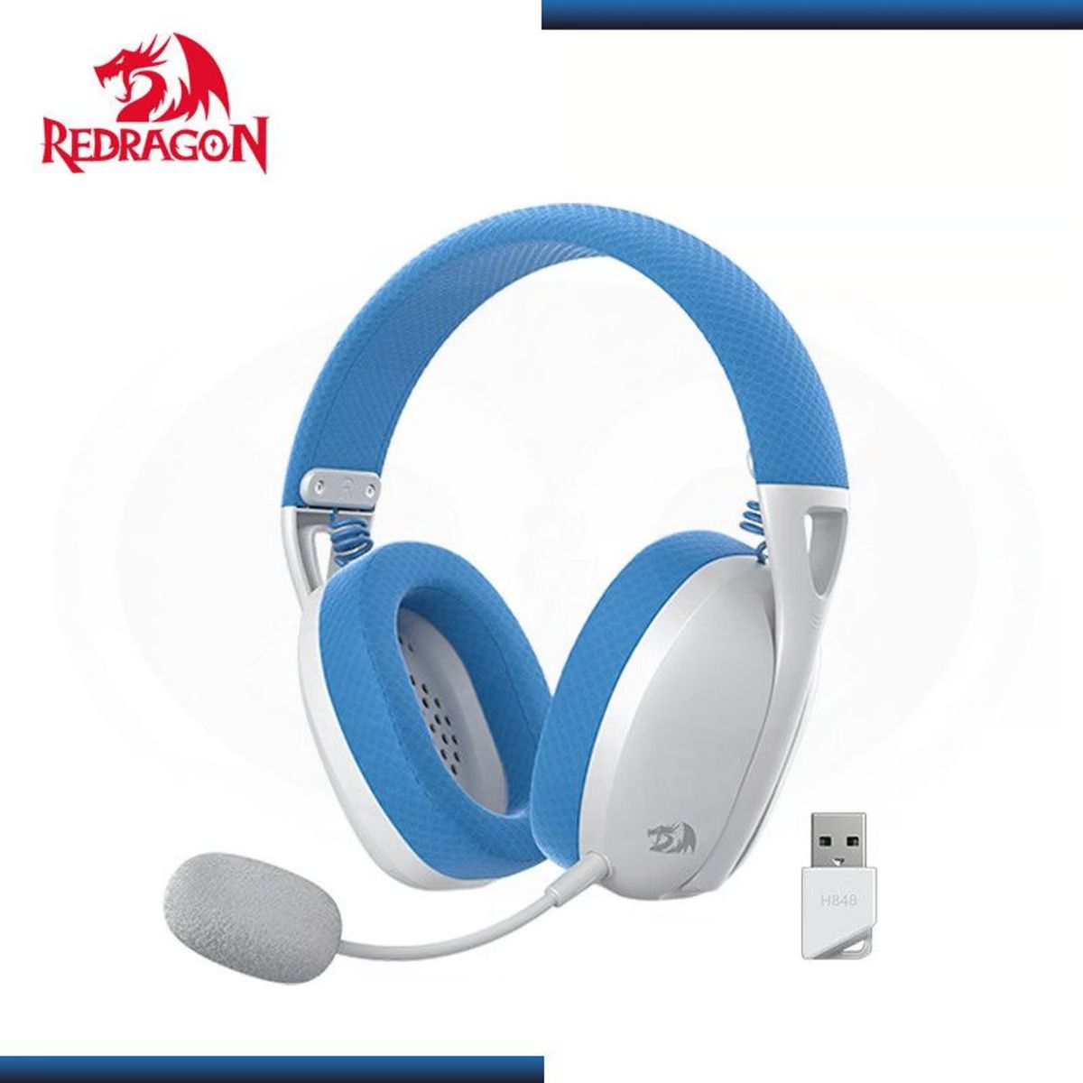 REDRAGON - Auriculares Redragon Ire Wireless H848B BLUE