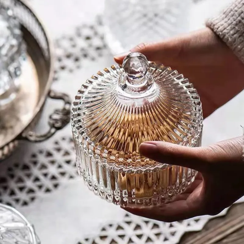 GENERICO - Bombonera de Vidrio Elegante