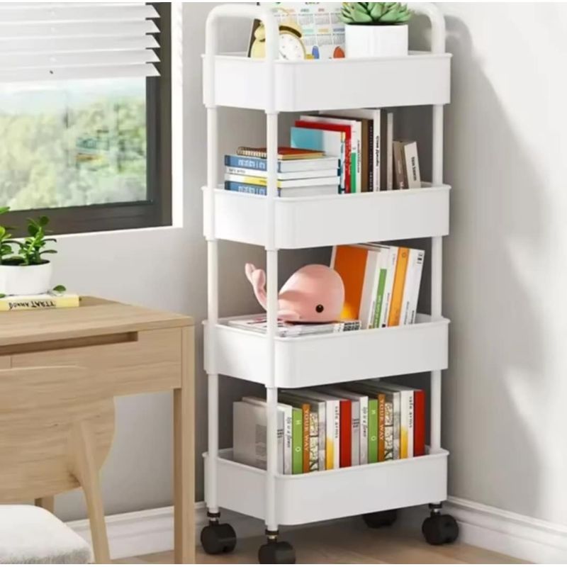GENERICO - Verdulero Organizador Soporte de Cocina con Ruedas de 4 pisos