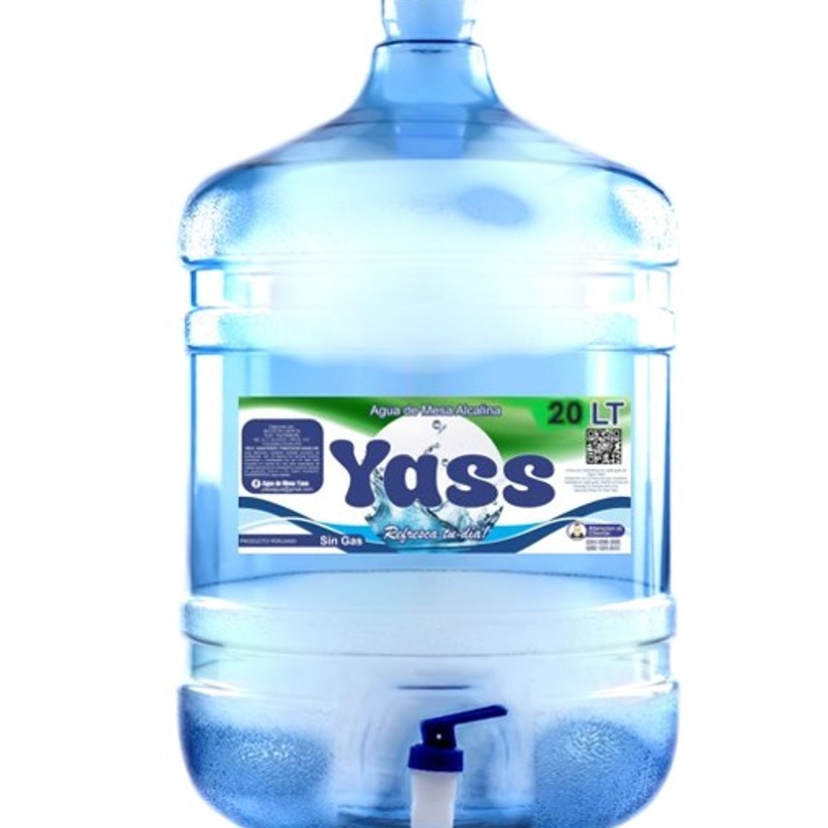 GENERICO - AGUA DE MESA MARCA YASS 100% PURIFICADA  AGUA+BIDON DE 20L