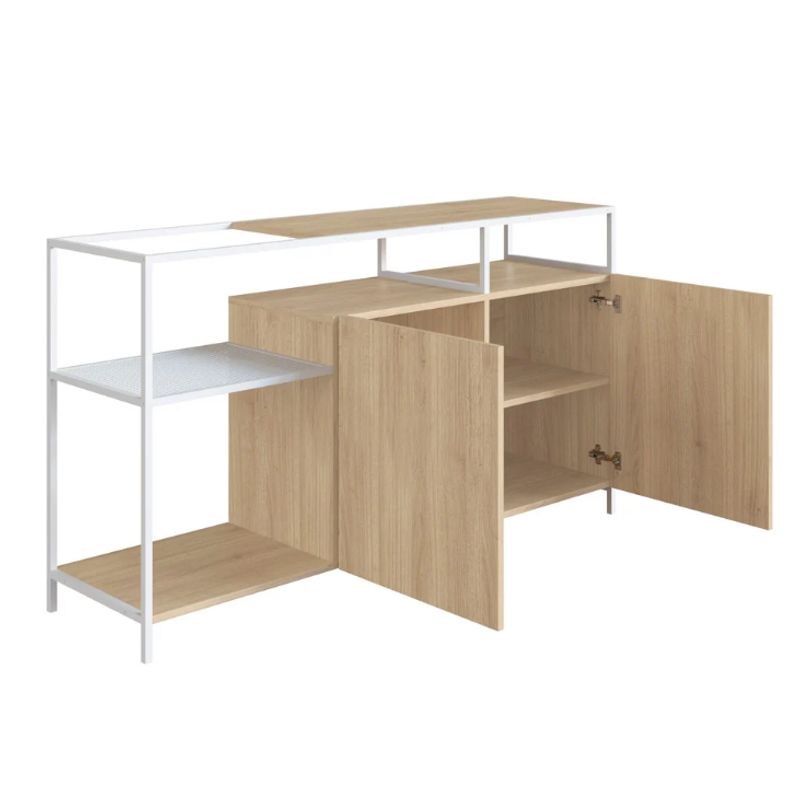 NACION MUEBLES - BAR NACION MUEBLES PREPEX COLOR MADERA