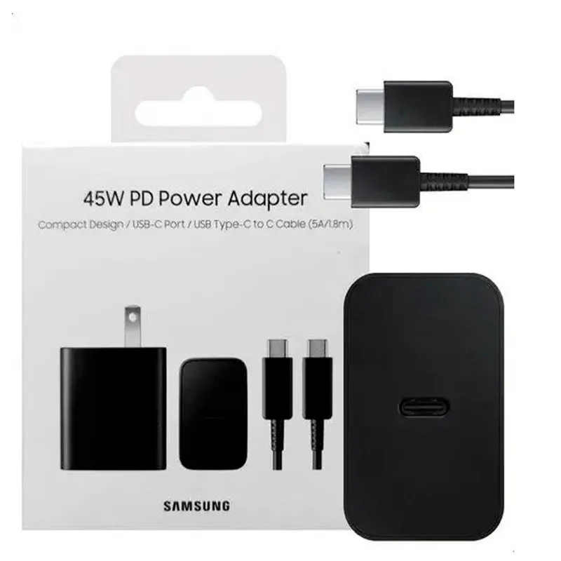 SAMSUNG - Cargador Samsung 45Watts EP-T4510 para Galaxy S25  Original