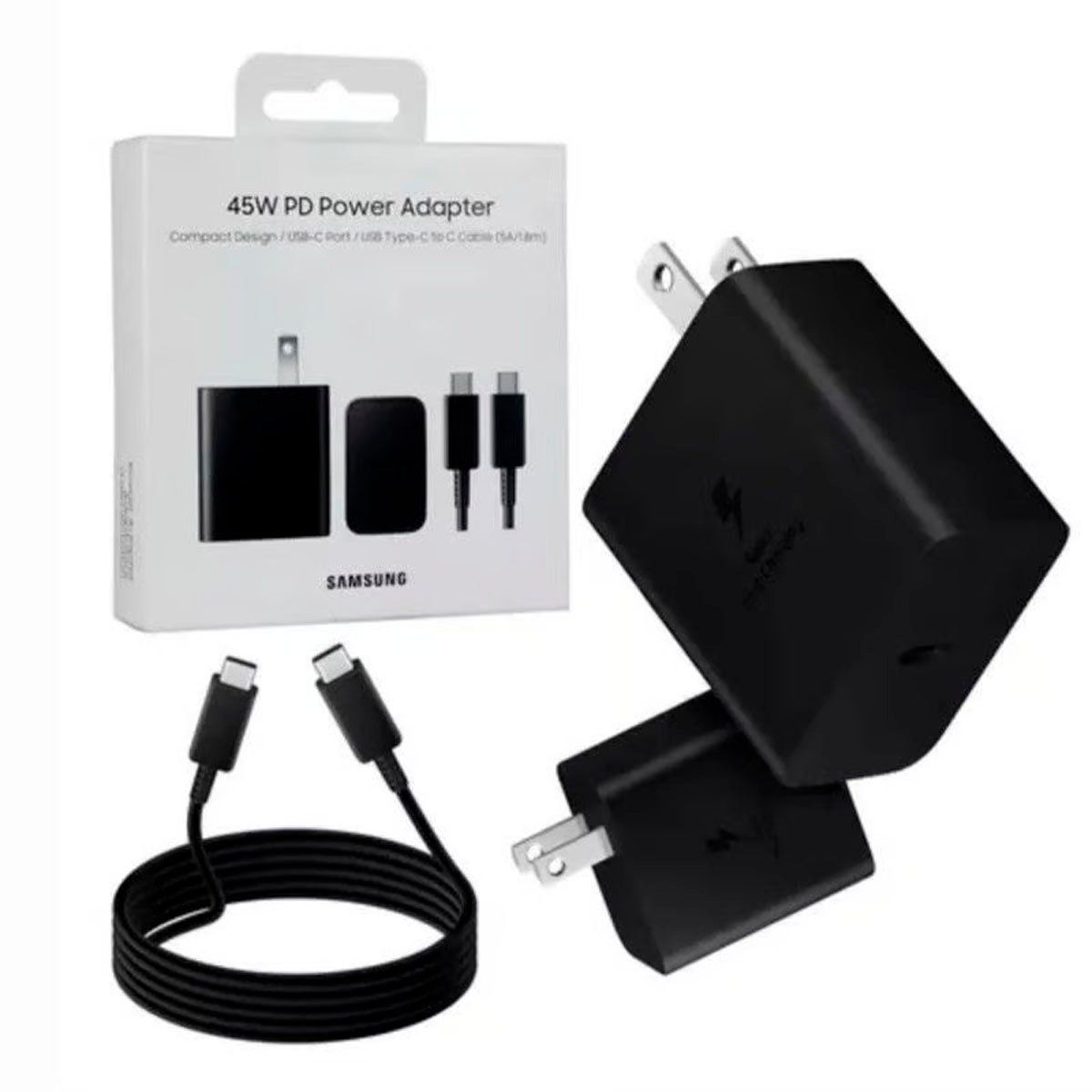 SAMSUNG - Cargador Samsung 45Watts EP-T4510 para Galaxy S25  Original