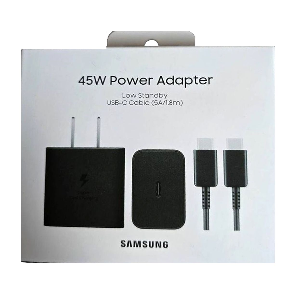 SAMSUNG - Cargador Samsung 45W para S25 Ultra Original GAN 2025