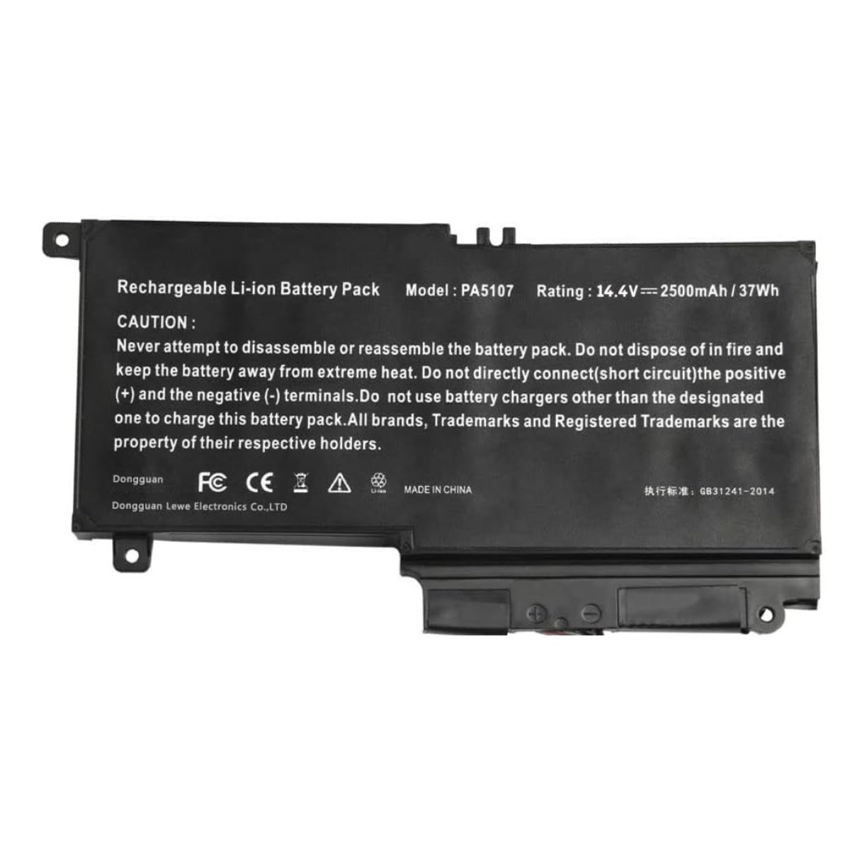 OEM - Batería para Laptop Toshiba Satellite PA5107.  L50.  S55.   P55.   L55