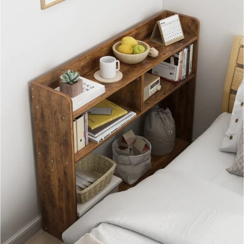 R&R MUEBLES - Mesa Consola Alta Renge Marrón R&R MUEBLES