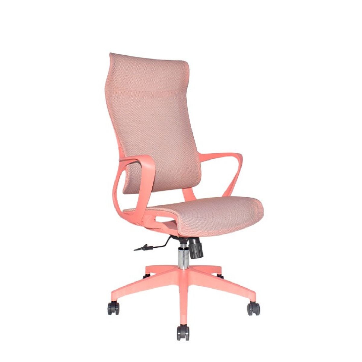 MOBELART - Silla de Oficina Presidente Rigs Malla Salmón möbelArt