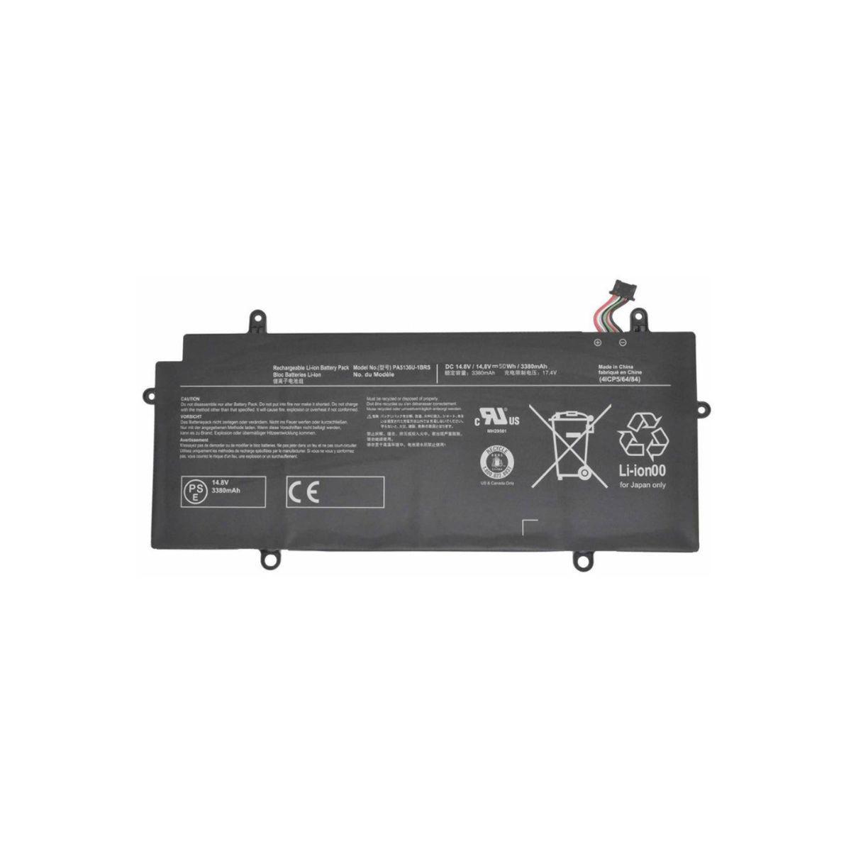 OEM - Batería para Laptop Toshiba PA 5136U. PORTEGE Z30,    Z30-A