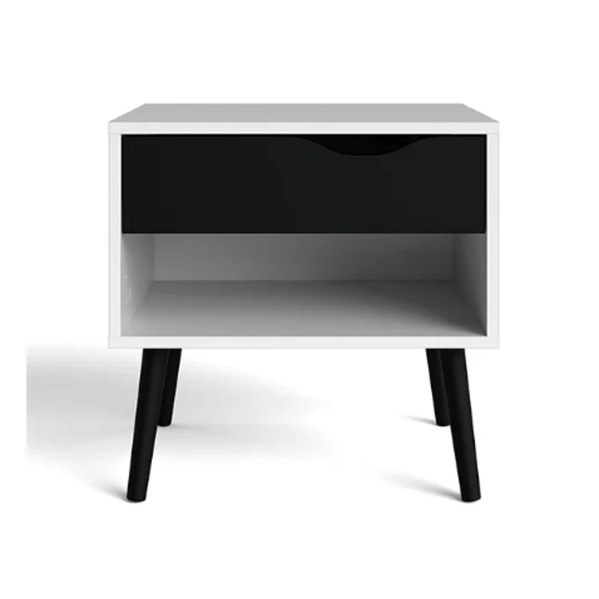 NACION MUEBLES - VELADOR NACION MUEBLES KENDO COLOR BLANCO