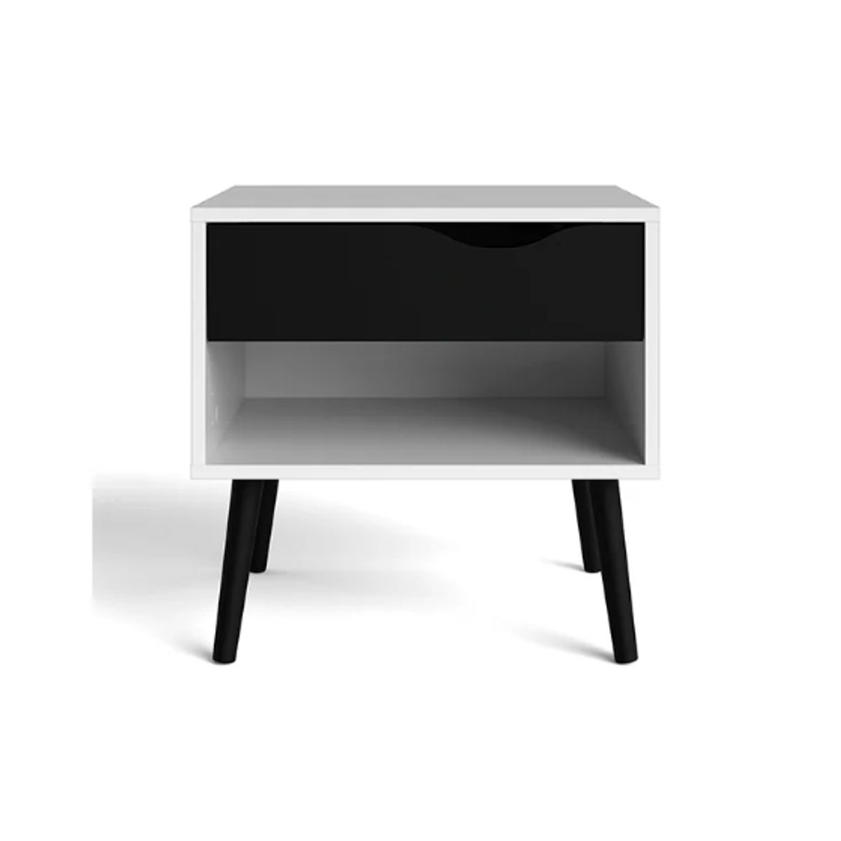 NACION MUEBLES - VELADOR NACION MUEBLES KENDO COLOR BLANCO