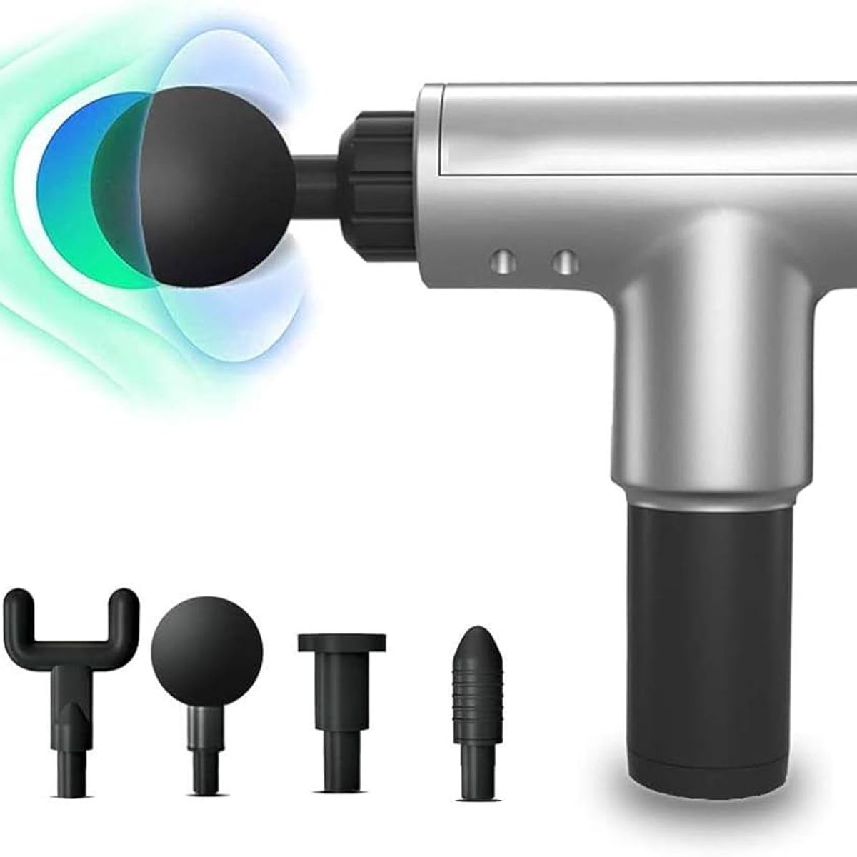 GENERICO - Pistola De Masaje Masajeador Muscular Inalámbrico De Mano Fascial Gun