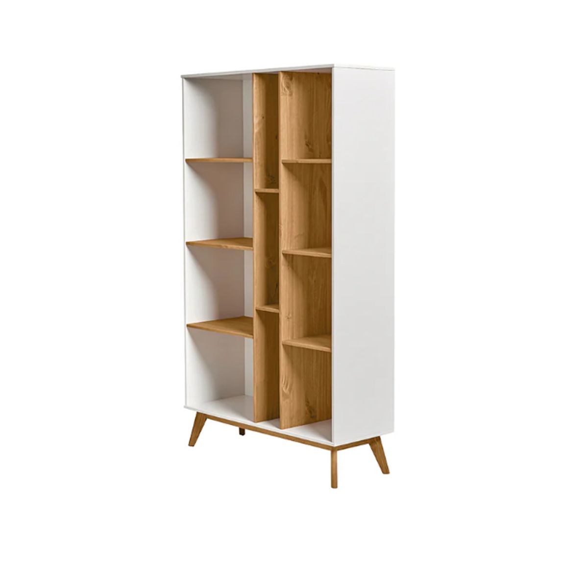 NACION MUEBLES - LIBRERO NACION MUEBLES BROWN COLOR MADERA