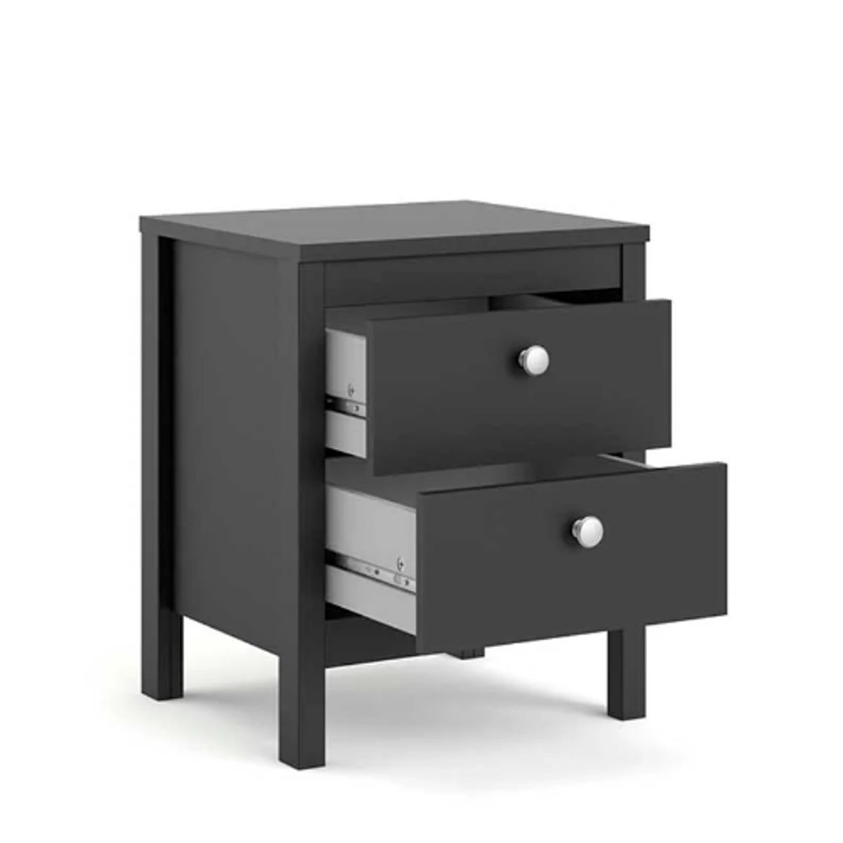 NACION MUEBLES - VELADOR NACION MUEBLES BURPIE COLOR NEGRO