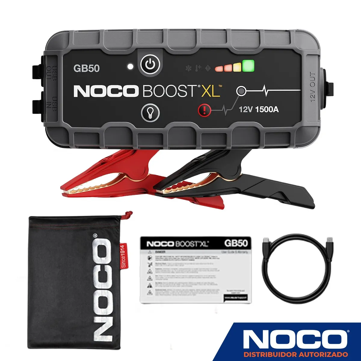 NOCO - Arrancador de Batería Portátil NOCO GB50