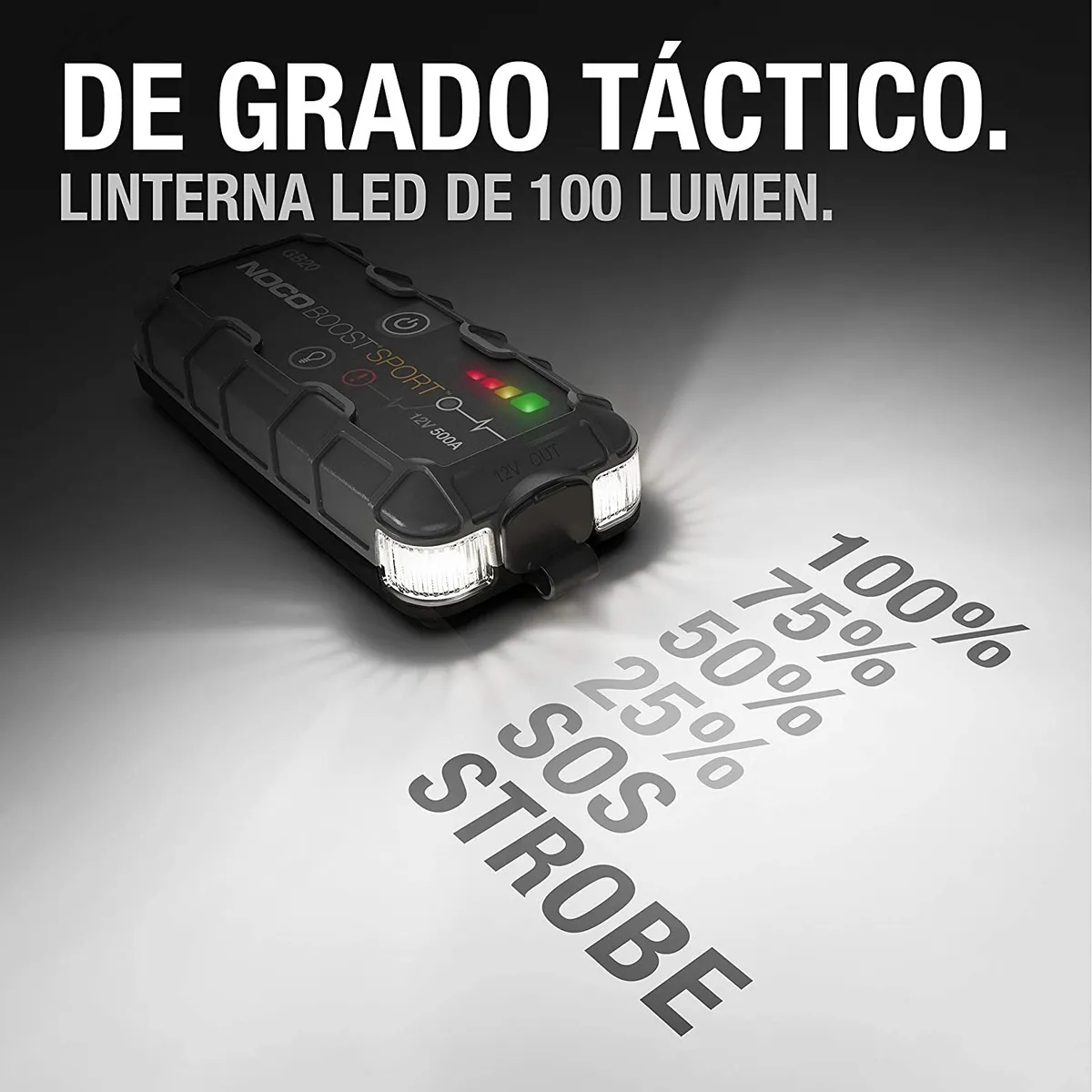 NOCO - Arrancador de Batería Portátil NOCO GB50