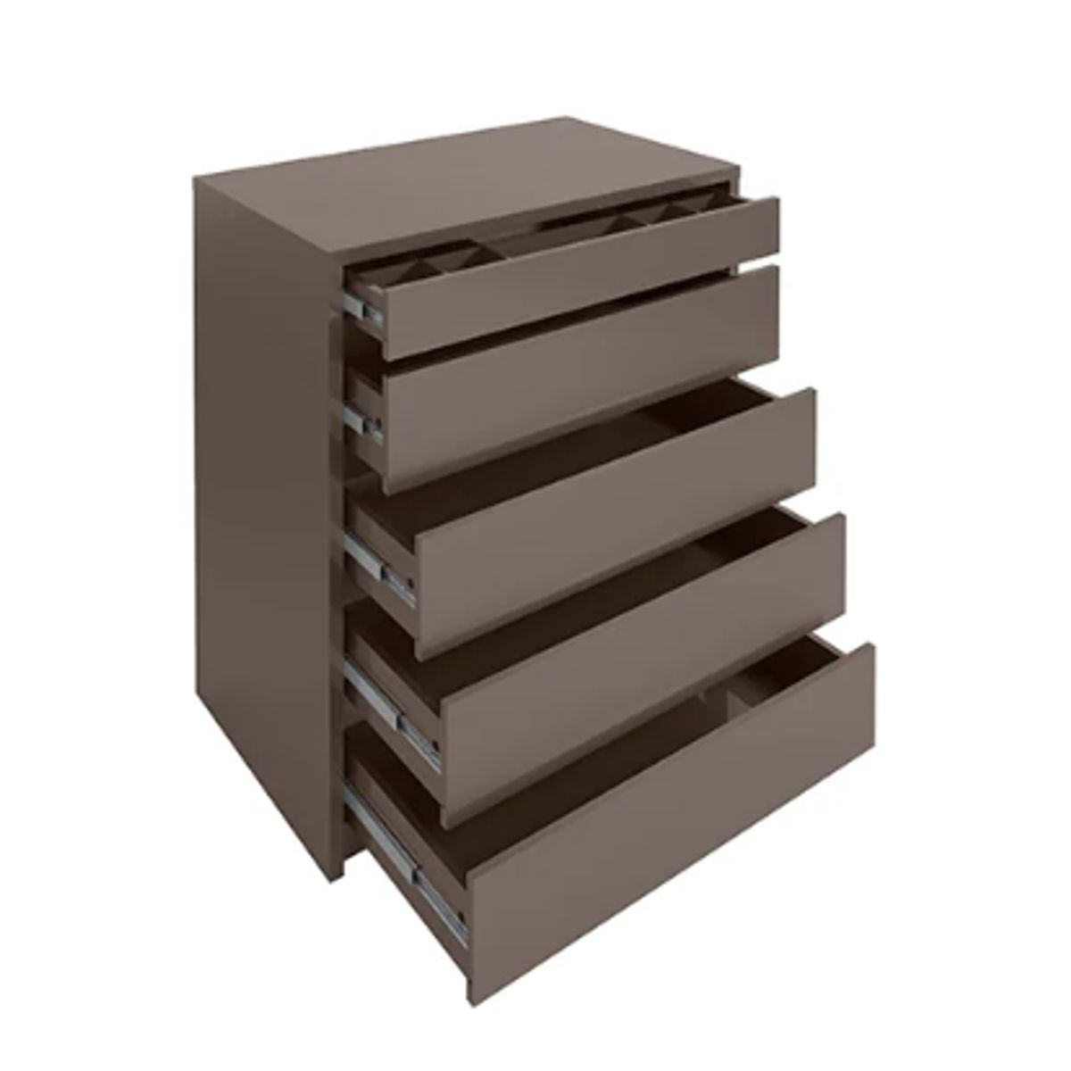 NACION MUEBLES - CAJONERA NACION MUEBLES VALENCIA COLOR MARRÓN