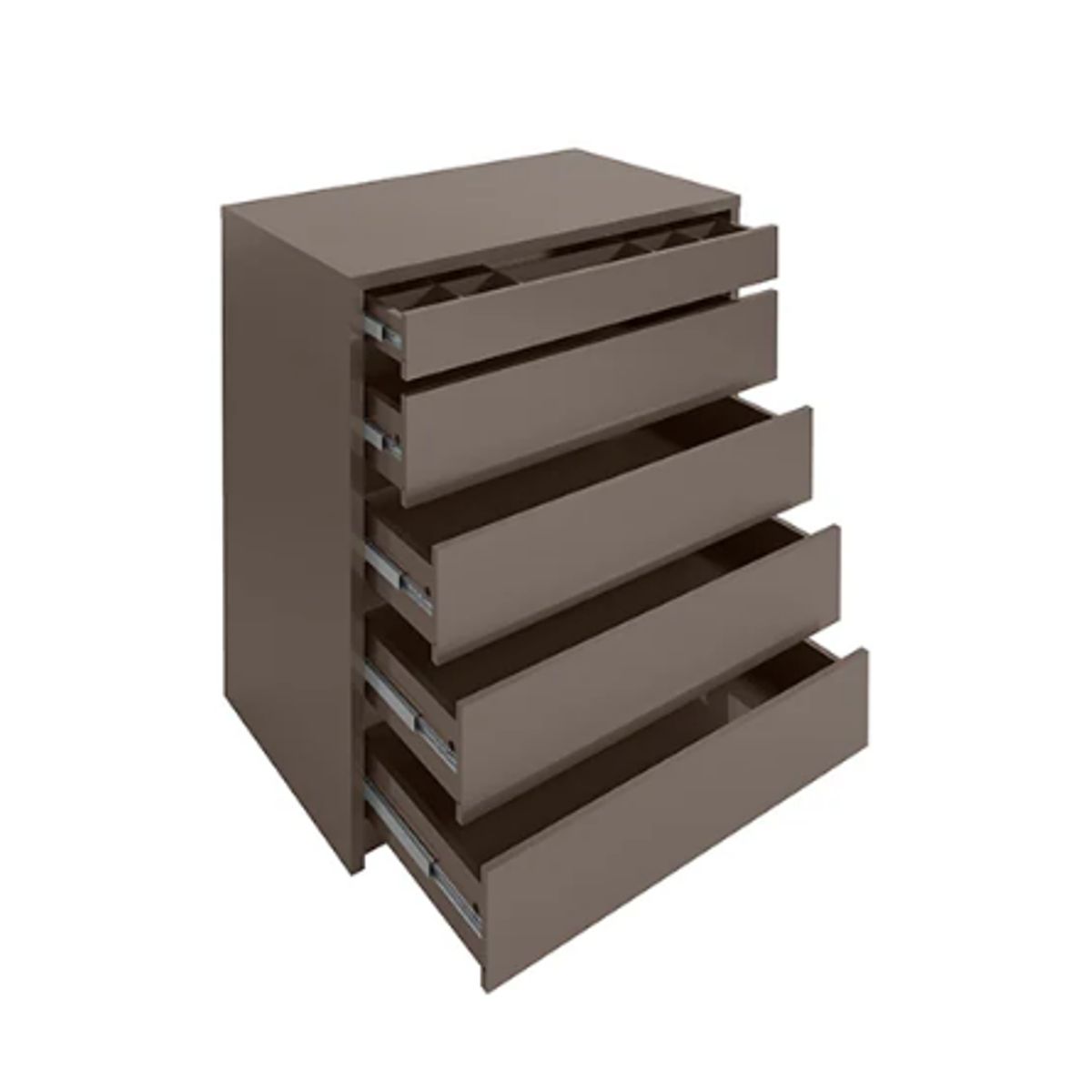 NACION MUEBLES - CAJONERA NACION MUEBLES VALENCIA COLOR MARRÓN