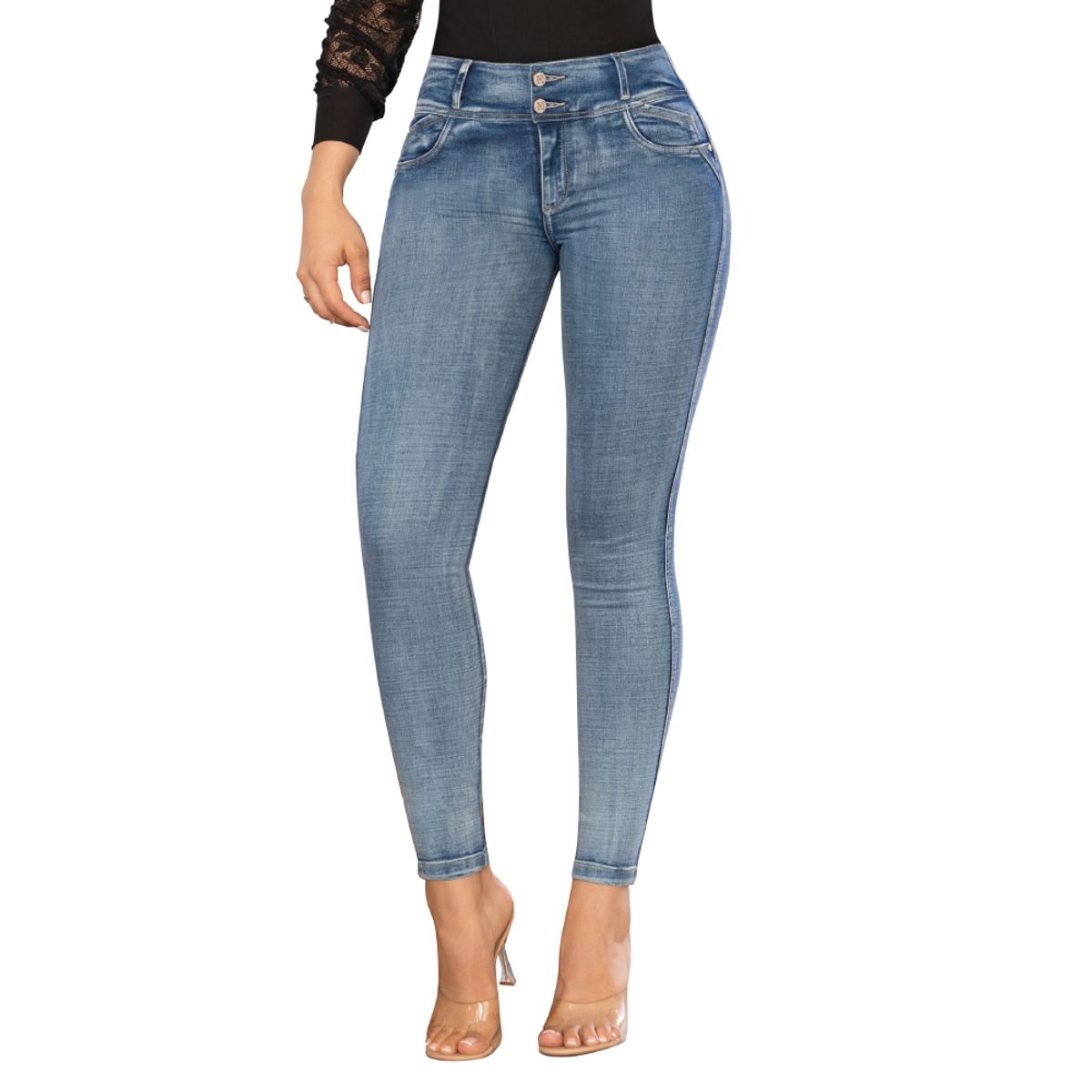 TYT - Combina modernidad y confort El Jean Violeta