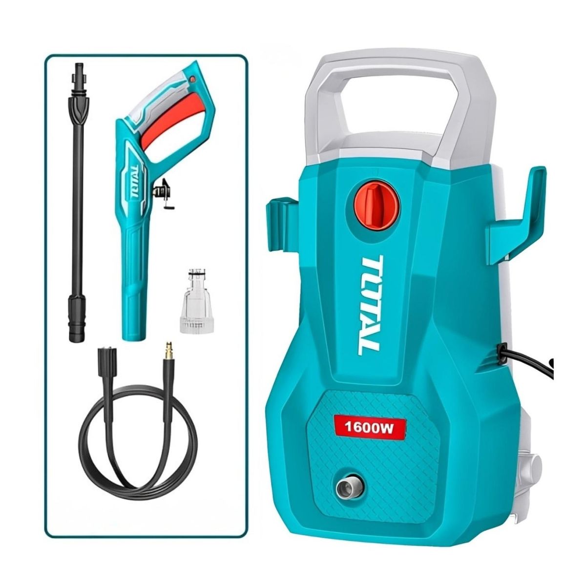TOTAL - Hidrolavadora 1600w 2030 Psi Total