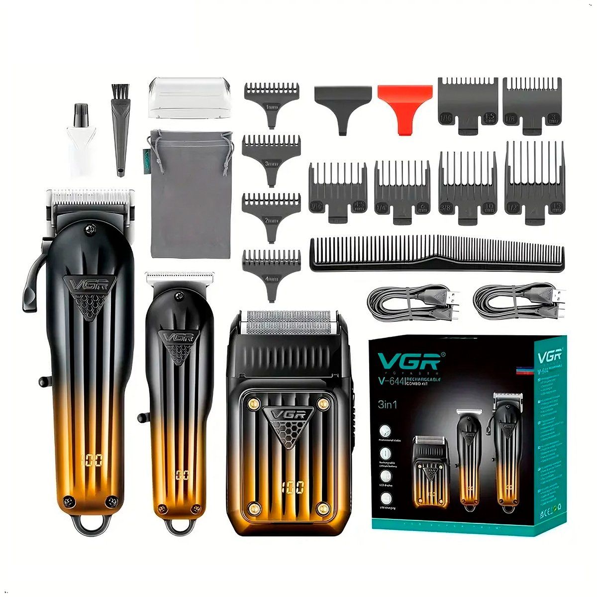 GENERICO - Maquina Corte Cabello Combo VGR 644 Inalambrico