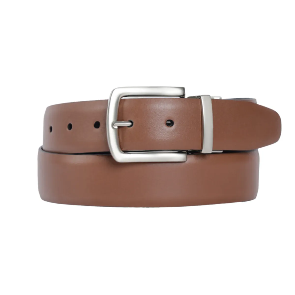 DOCKERS - Correa Hombre Reversible Café/Negro Dockers