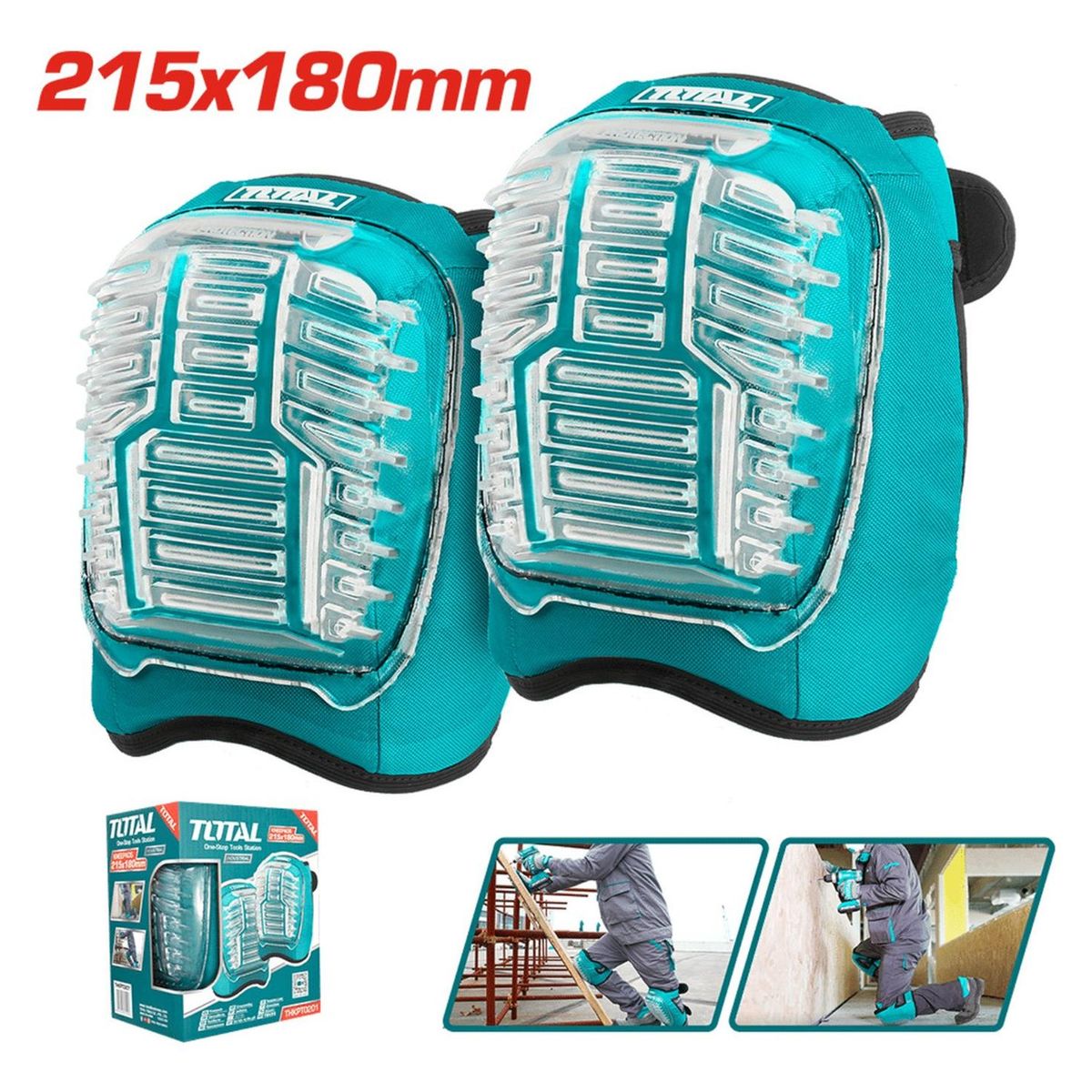 TOTAL TOOLS - Rodilleras de trabajo industrial Total