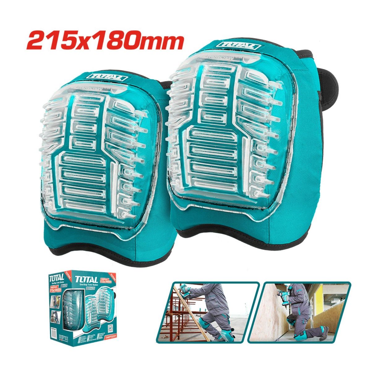 TOTAL TOOLS - Rodilleras de trabajo industrial Total