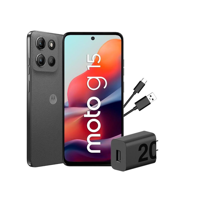 MOTOROLA - Moto G15 4+256 - Gris