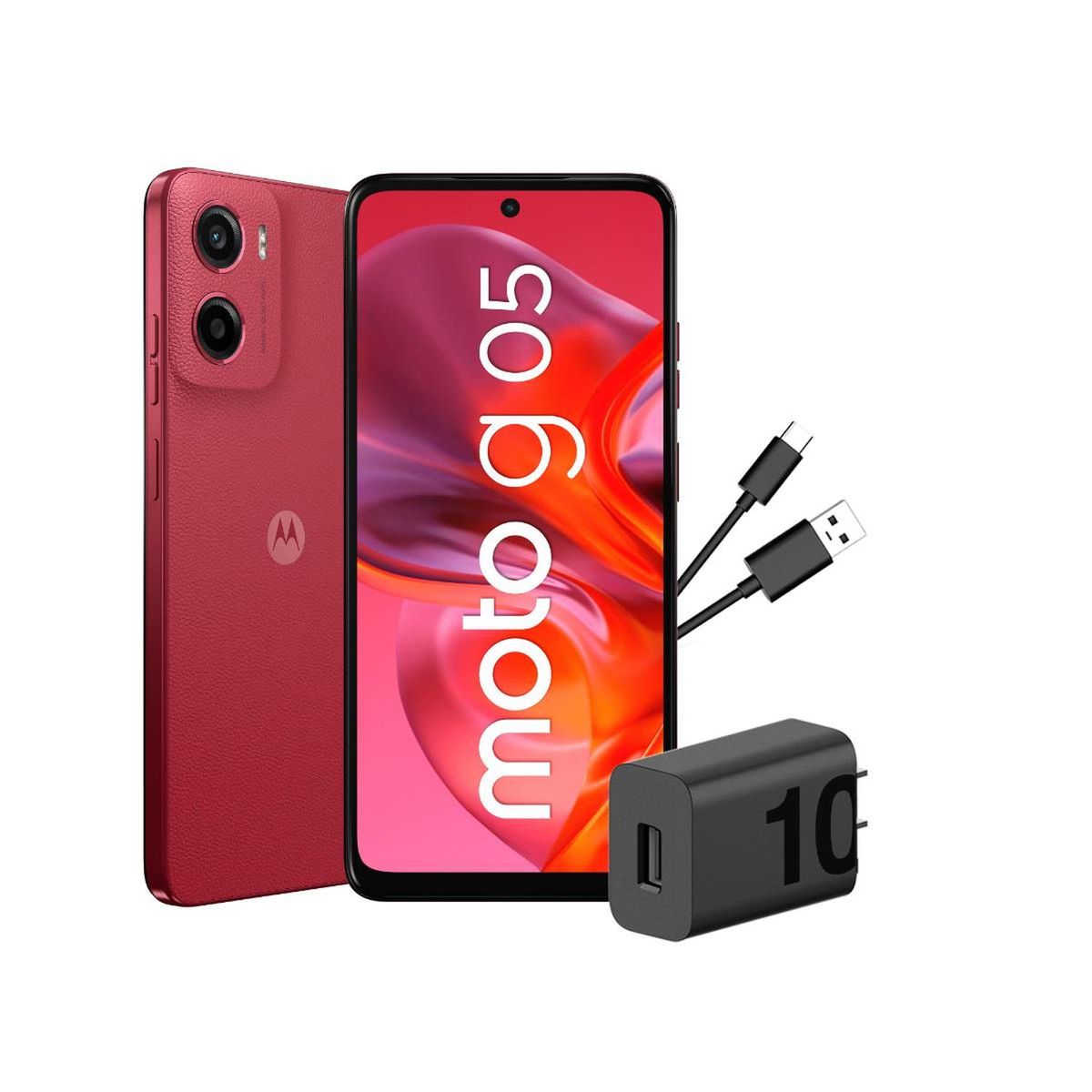 MOTOROLA - Moto G05 4+128 - Rojo