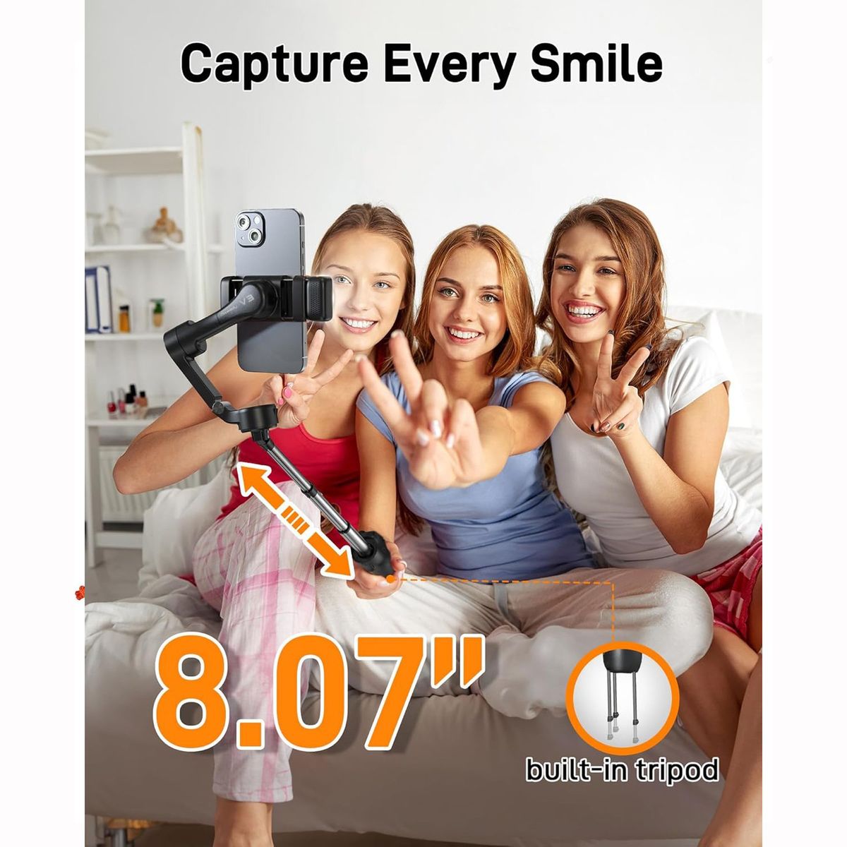 HOHEM - Estabilizador Gimbal Hohem iSteady V3 con iA para Smartphones