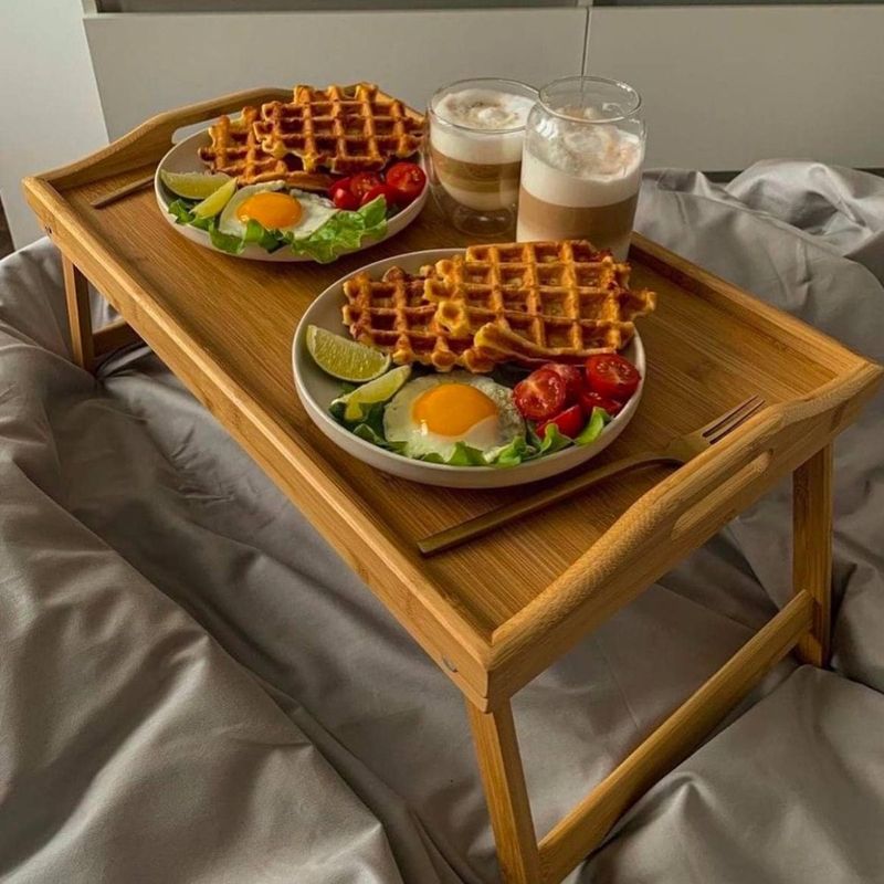 GENERICO - Mesa para Cama de Bambú