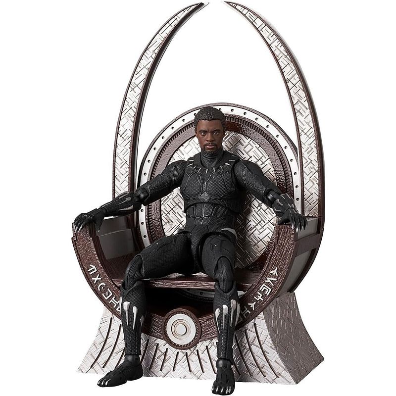 MARVEL - Pantera Negra Marvel MAFEX 230 Black Panther Ver 1.5