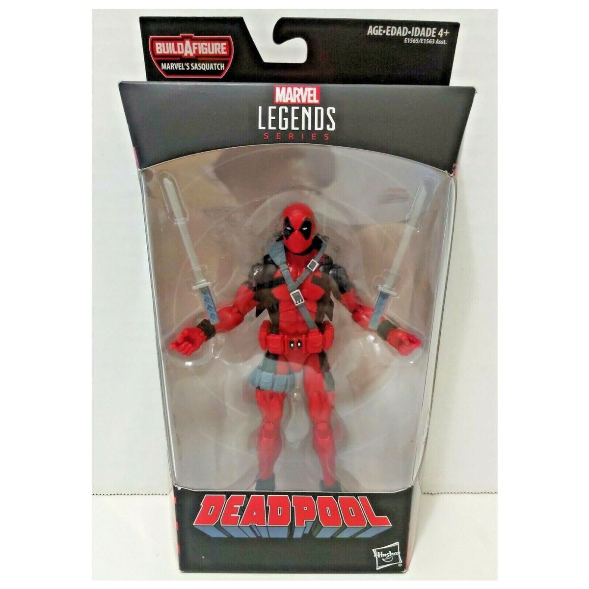 MARVEL - Figura de Accion Deadpool Marvel Legends Sasquatch BAF